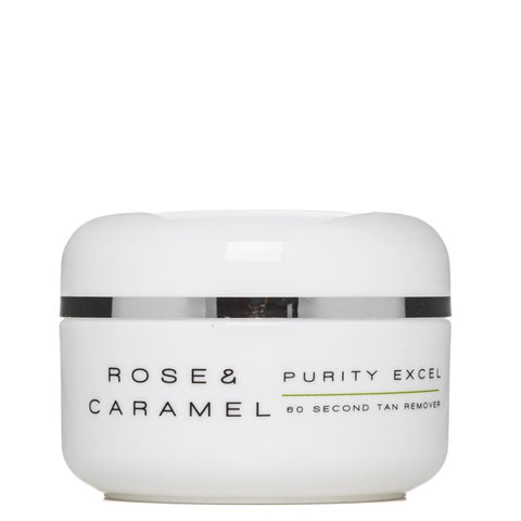 Rose and Caramel Purity Excel 60 Second Self Tan Removing Scrub 200ml