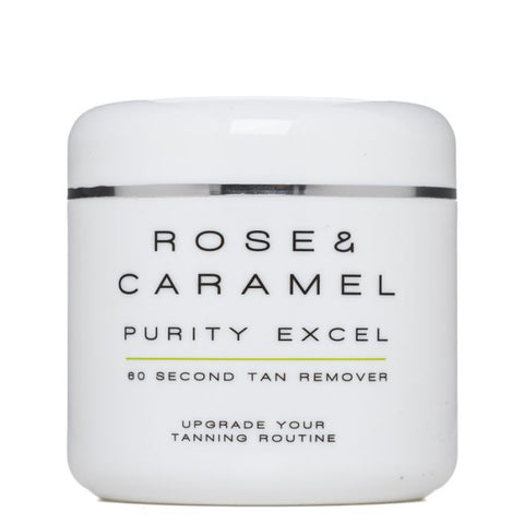 Rose and Caramel Purity Excel 60 Second Self Tan Removing Scrub 440ml