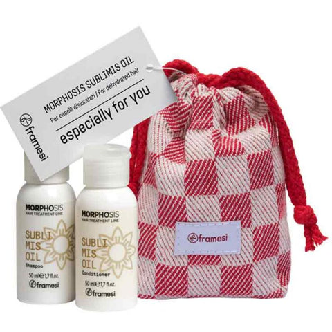 Framesi Morphosis Sublimis Oil Gift Mini Bag - Shampoo & Conditioner