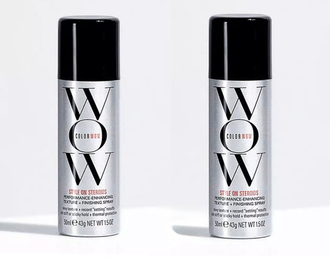 2 x Color Wow Style on Steroids Performance Enhancing Texture Spray 50ml