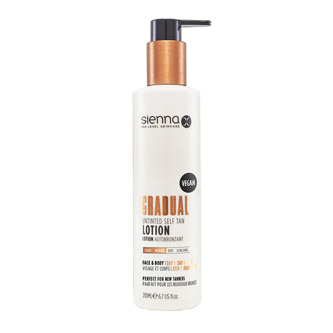 Sienna X Gradual Self Tan Lotion 200ml