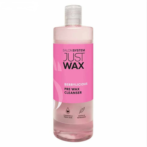 Salon System Just Wax Berrylicious Pre Wax Cleanser 500ml