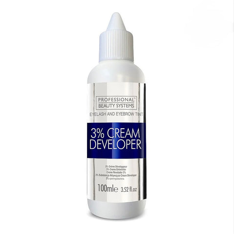Professional Beauty Systems Eyelash & Eyebrow Cream Developer 3% 100ml