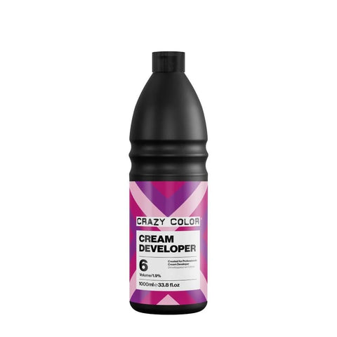 Crazy Color Cream Developer 6 Volume 1.9% 1000ml