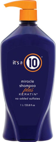 It's a 10 Miracle Shampoo plus Keratin 1 Litre