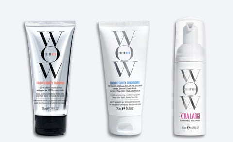 COLOR WOW SECURITY SHAMPOO CONDITIONER & BOMBSHELL VOLUMIZER