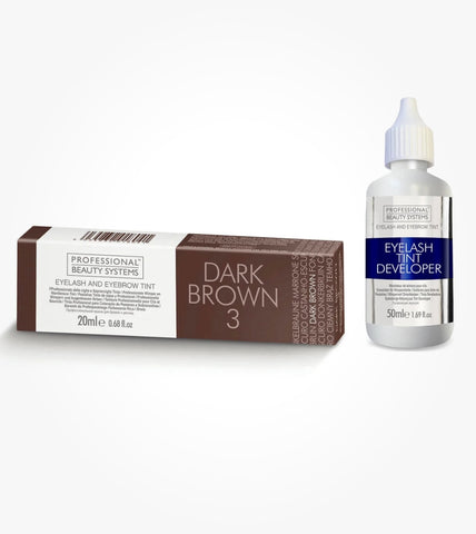 Eyelash Eyebrow Tint Dye Lash Tinting Brow Lashes Professional Beauty Systems - Brown