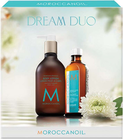 Moroccanoil Dream Duo Light Oil 100ml And Body Lotion 360ml
