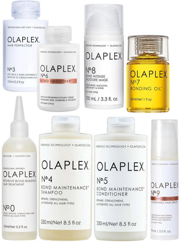 Olaplex Full Collection Bundle No. 0, 3, 4, 5, 6, 7, 8 & 9
