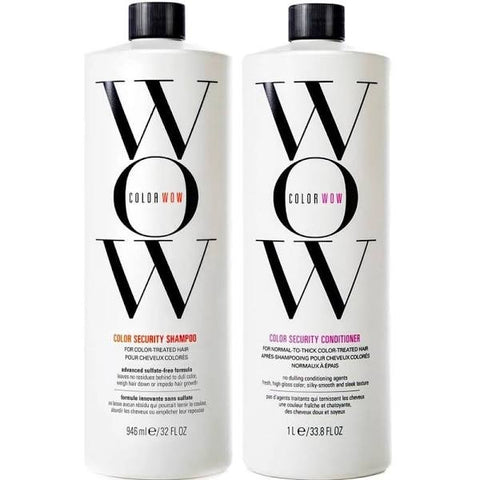 Color Wow Color Security Shampoo & Conditioner Normal to Thick Hair Supersize Duo