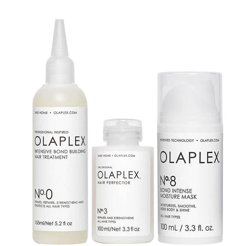 Olaplex No.0 No.3 and No.8 Bundle